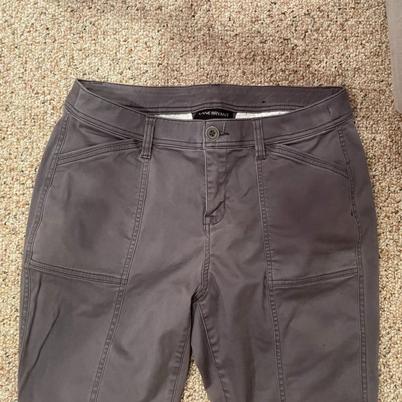 Lane Bryant Boot Cut Gray Pants Size 14 - Picture 2 of 8